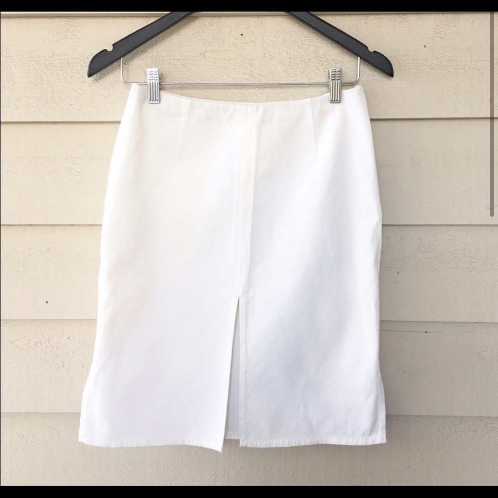 Valentino White skirt